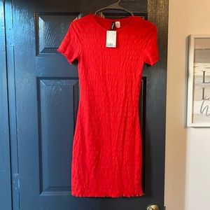 H&M never worn! Red tight dress.